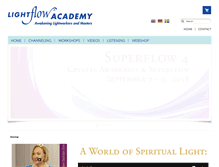 Tablet Screenshot of lightflow.info